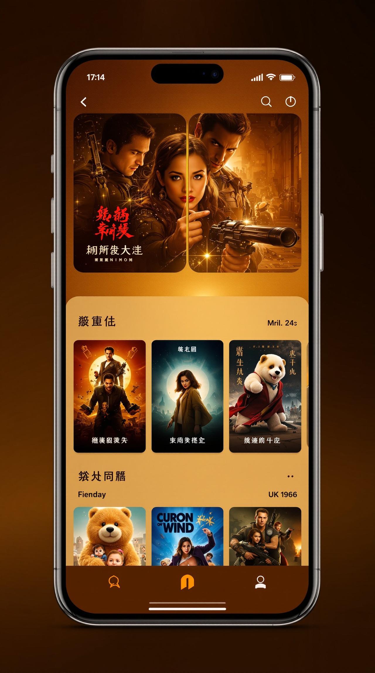 可乐影视APP界面预览